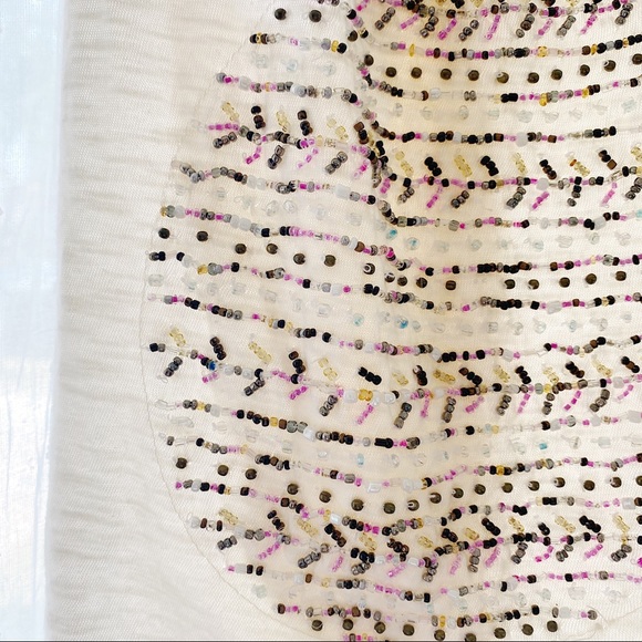 VINTAGE HAND-BEADED ROXY TANK - Picture 2 of 3